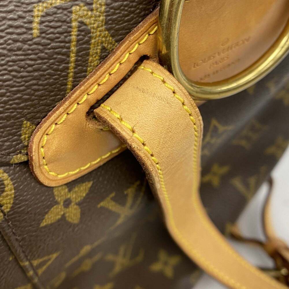 LOUIS VUITTON Brown Monogram Backpack - Picture 10 of 12